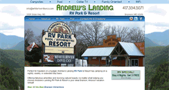 Desktop Screenshot of andrewslanding.com